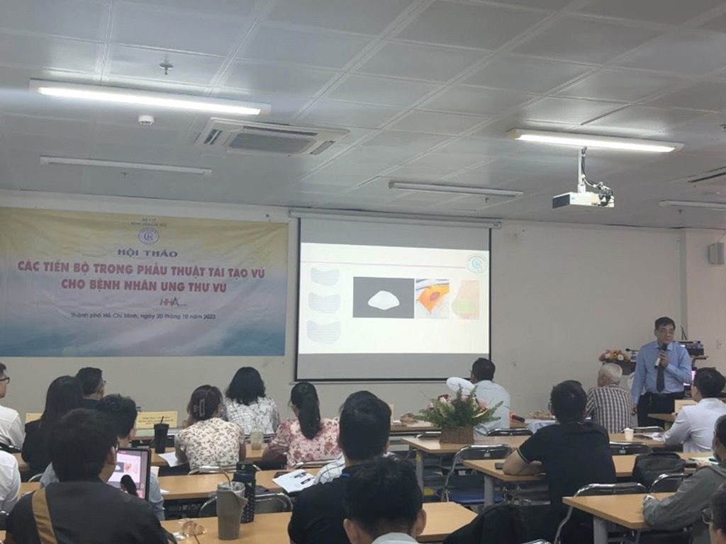 Seminar day on advances in breast reconstruction surgery for breast cancer patients in Ho Chi Minh City/Vietnam
