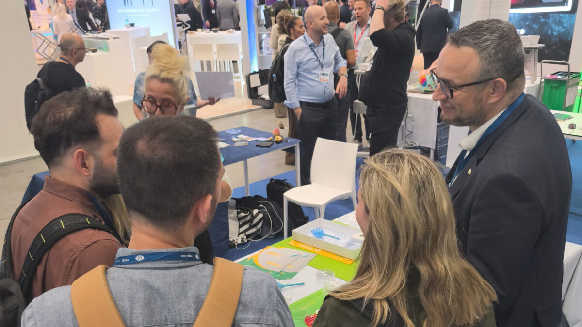 Impressionen vom BioCer-Stand während den ESGE Days 2026 in Mailand