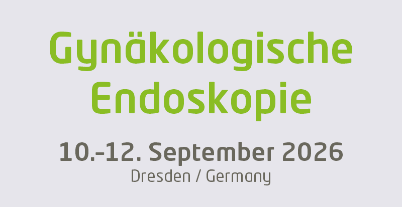Gynäkologische Endoskopie 2026 Dresden
